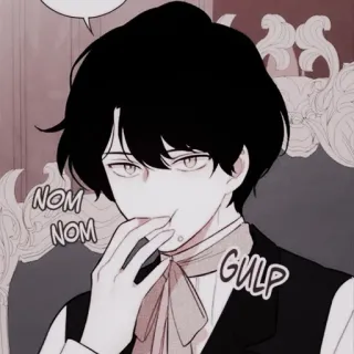 ✖️ NOM
NOM


GULP eating, cartoon, character, manga, nom nom, gulp whatsapp sticker