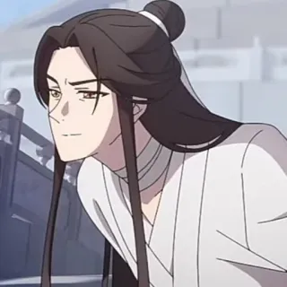 🥢 anime, desenho animado, homem, cabelo comprido telegram sticker