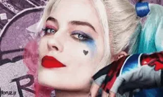 😕 Harley Quinn Suicide Squad harley quinn, dc comics, villain, margot robbie, suicide squad, cartoon telegram sticker
