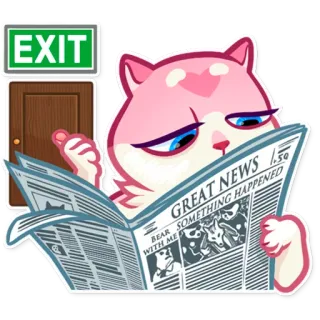 Pussy Cat telegram stickers