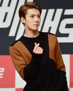 Hunhan(S ❤ B) telegram stickers