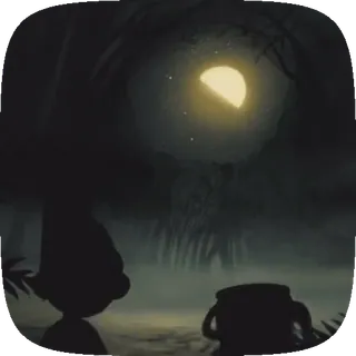 🌕 Wirt and Greg Over the Garden Wall telegram sticker