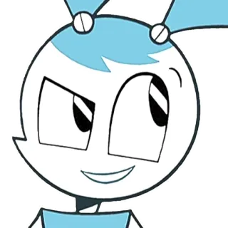 😏 Jenny Wakeman My Life as a Teenage Robot Dessin animé, Nickelodeon, Robot, Jenny Wakeman, X-J9, Ma vie de robot adolescente telegram sticker