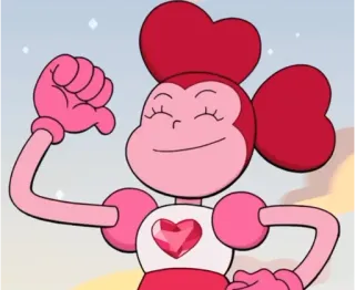 😋 Spinel Steven Universe cartoon, pink, Spinel, Steven Universe whatsapp sticker