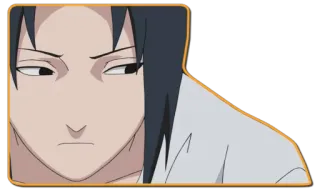 😒 Sasuke Uchiha Naruto Sasuke, Naruto, Anime, Manga, Postać telegram sticker
