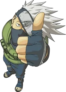 👍 Kakashi Naruto anime, kakashi, naruto, pulgar arriba, ninja telegram sticker