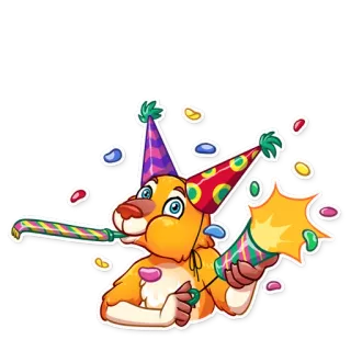 Mr. Kangaroo telegram stickers