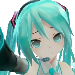 hatsune miku`` @helpfromchiba telegram stickers