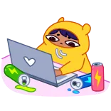 Pretty Friends telegram stickers