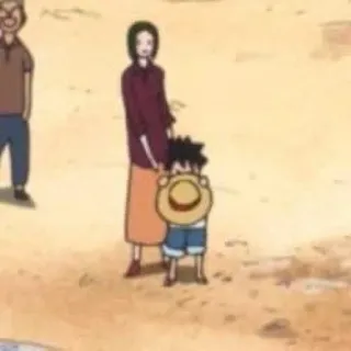 😳 Luffy One Piece Аниме, Ван Пис, Луффи, Мультфильм whatsapp sticker