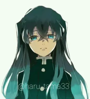 ❄ @haru.tama33 Anime, Manga, Illustration, Fanart, Charakter, Kunstwerk telegram sticker