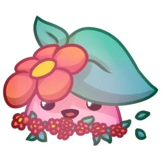🌸 flower, plant, nature, cartoon, sticker, cute, floral, kawaii telegram sticker