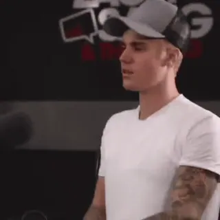🌬 Justin Bieber celebryta, piosenkarz, gwiazda pop, justin bieber, muzyka, portret telegram sticker