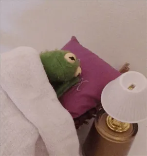 😑 Kermit the Frog The Muppets whatsapp sticker