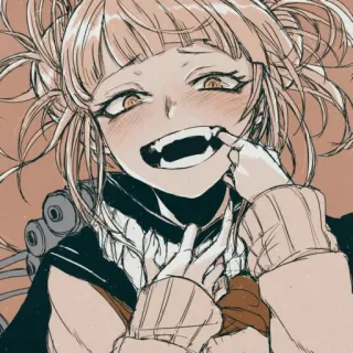 🧧 Himiko Toga My Hero Academia Anime, Manga, Villano, Toga, My Hero Academia telegram sticker