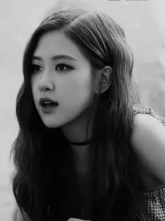 ☁️ Rose cantora, K-pop, Blackpink, Rosé, idol, mulher whatsapp sticker