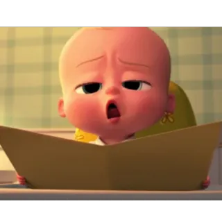 😯 Boss Baby The Boss Baby Baby, Boss, Cartoon, Film, Dreamworks telegram sticker
