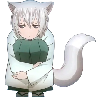 😒 Anime, Volpe, Personaggio, Carino, Manga, Felino telegram sticker