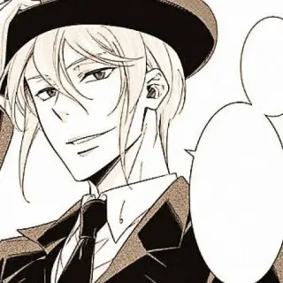 🕰 William James Moriarty Moriarty the Patriot Manga, Anime, Karakter, Seni, Ilustrasi telegram sticker
