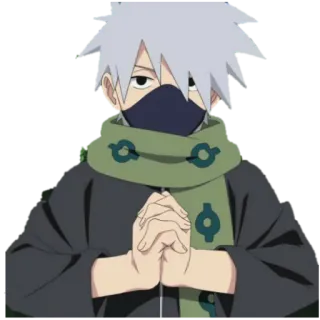 🤝 Kakashi Hatake Naruto Kakashi, Hatake, Naruto, Anime, Manga, Ninja, Postać telegram sticker