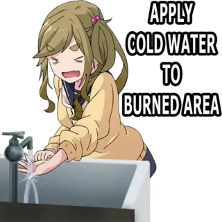Yuru Camp telegram stickers