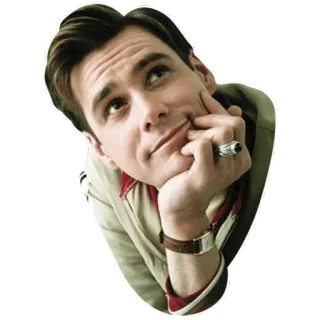 Jim Carrey @stickersb2b whatsapp stickers