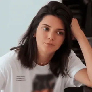 ☕️ Kendall Jenner Кендалл Дженнер, Модель, Знаменитость, Женщина telegram sticker