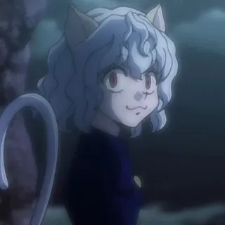 🧊 Neferpitou Hunter x Hunter anime, cat, ant, hxh, neferpitou, hunter telegram sticker