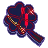 Clover Pin by @GiftChanges telegram stickers