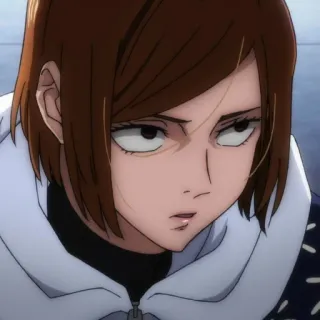 🔨 Nobara Kugisaki Jujutsu Kaisen Anime, Jujutsu Kaisen, Nobara Kugisaki, Karakter anime, Kartun telegram sticker