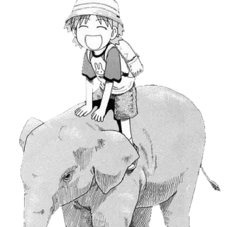 @wallpaper_kid yotsuba manga  @Anime_Sticker_noob telegram stickers
