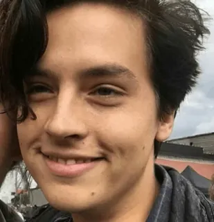 🙂 Cole Sprouse aktor, portret, celebryta, osoba telegram sticker