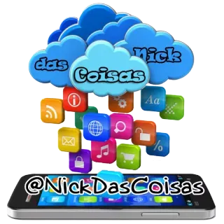 💭 das Coisas Apps, Handy, Cloud, Soziale Medien telegram sticker