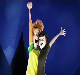 👫 Mavis Hotel Transylvania Мультфильм, Фильм, Семья, Анимация, Праздник telegram sticker