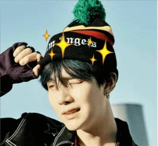 🖤 m Angels cappello, persona, moda, inverno, accessori telegram sticker