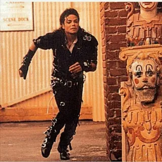 🚶 Michael Jackson Thriller 迈克尔·杰克逊, 颤栗, 音乐视频, 80年代, 流行, 舞蹈 telegram sticker