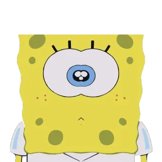 👁 Spongebob Squarepants Bob Esponja, desenho animado, engraçado, personagem, animação whatsapp sticker