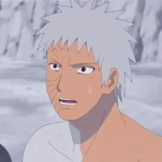 😰 Obito Uchiha Naruto anime, Naruto, Obito, Uchiha, character telegram sticker