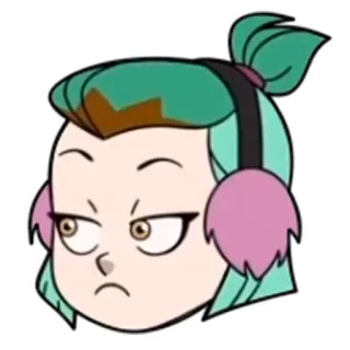 😐 Amity Blight The Owl House Phim hoạt hình, Disney, Amity, Blight, Anime telegram sticker