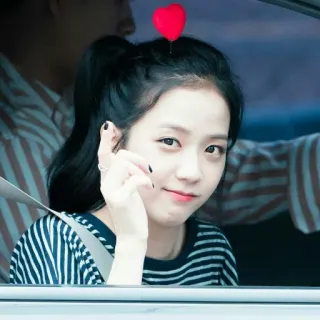👉 kpop, femme, coeur, mignon, chanteuse whatsapp sticker