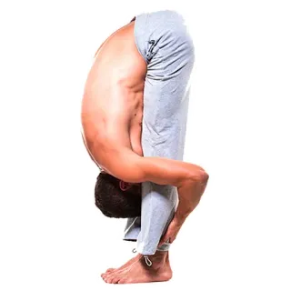 🧘‍♂️ Йога, Фитнес, Мужчина, Упражнения, Растяжка, Наклон вперед telegram sticker