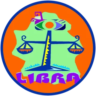 ♎️ LIBRA Libra, Signo del Zodiaco, Astrología, Horóscopo telegram sticker