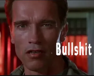 🅱️ Arnold Schwarzenegger Bullshit boos, film, arnold, schwarzenegger, uitdrukking telegram sticker