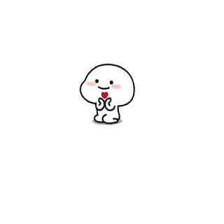 ❤ cute, cartoon, heart, kawaii, character telegram sticker