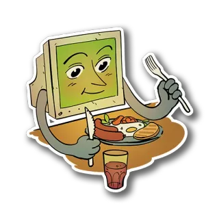 EGOR COMPIK MASKOT telegram stickers