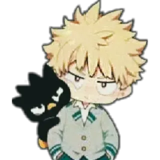 🥰 Katsuki Bakugo My Hero Academia anime, manga, my hero academia, katsuki bakugo, bakugo, cartoon telegram sticker