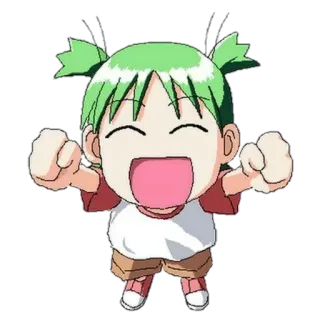 🤩 Anime, Dễ thương, Hoạt hình, Cô gái, Vui vẻ telegram sticker