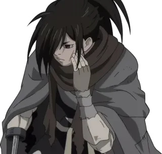 🥴 Hyakkimaru Dororo anime, character, hyakkimaru, dororo, samurai whatsapp sticker