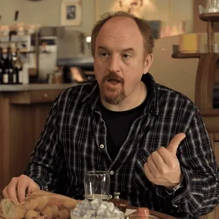 😏 Louis C.K. комик, актер, смешной, портрет whatsapp sticker