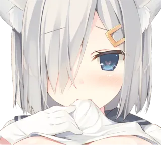 😍 anime, cat girl, cute, kawaii, manga, sexy, cosplay, female telegram sticker